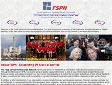 Tablet Screenshot of fspn.org